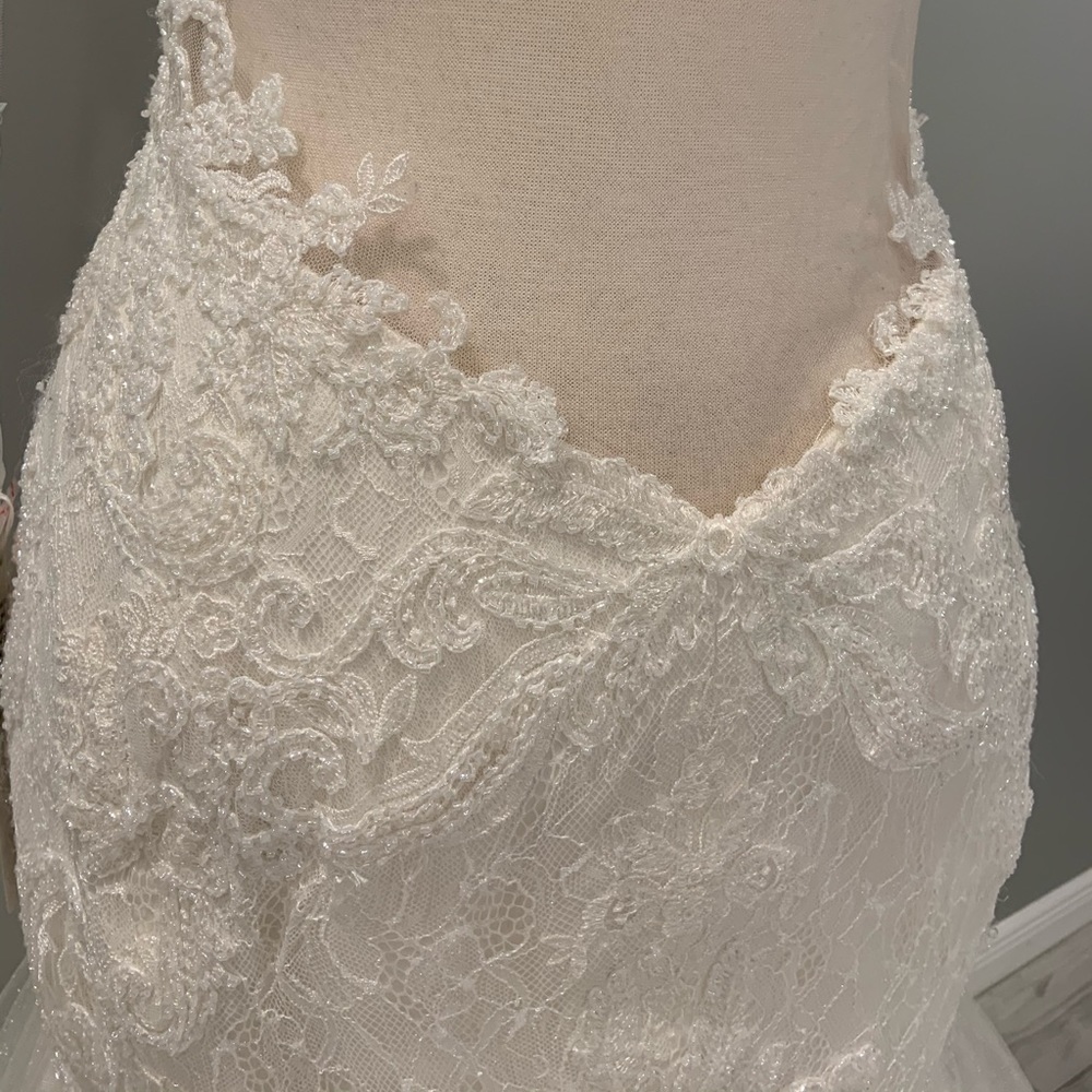 WTOO 14700 “Giselle” light nude/ivory size 10 NWT - Picture 7 of 11